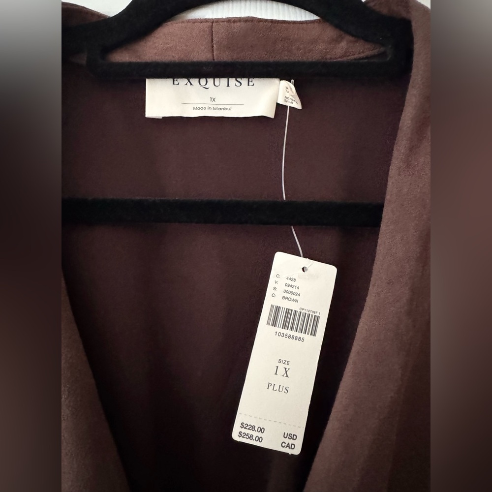 Anthropologie Brown Maxi Dress with Front Zip - Picture 10 of 14